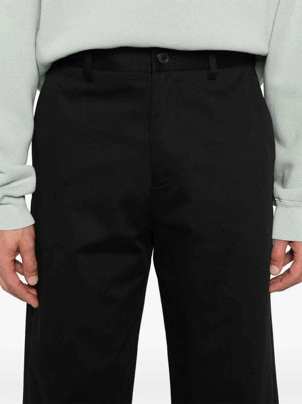 Belt-Loop Casual Pants