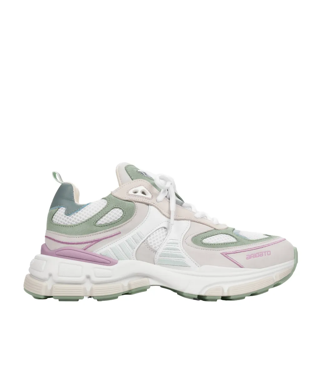 Sphere Panelled Lace-Up Sneakers