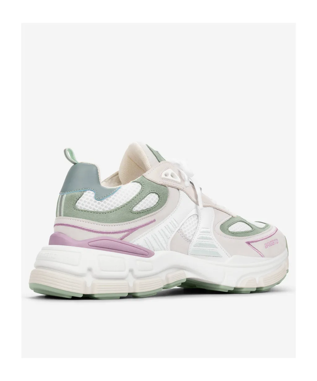 Sphere Panelled Lace-Up Sneakers