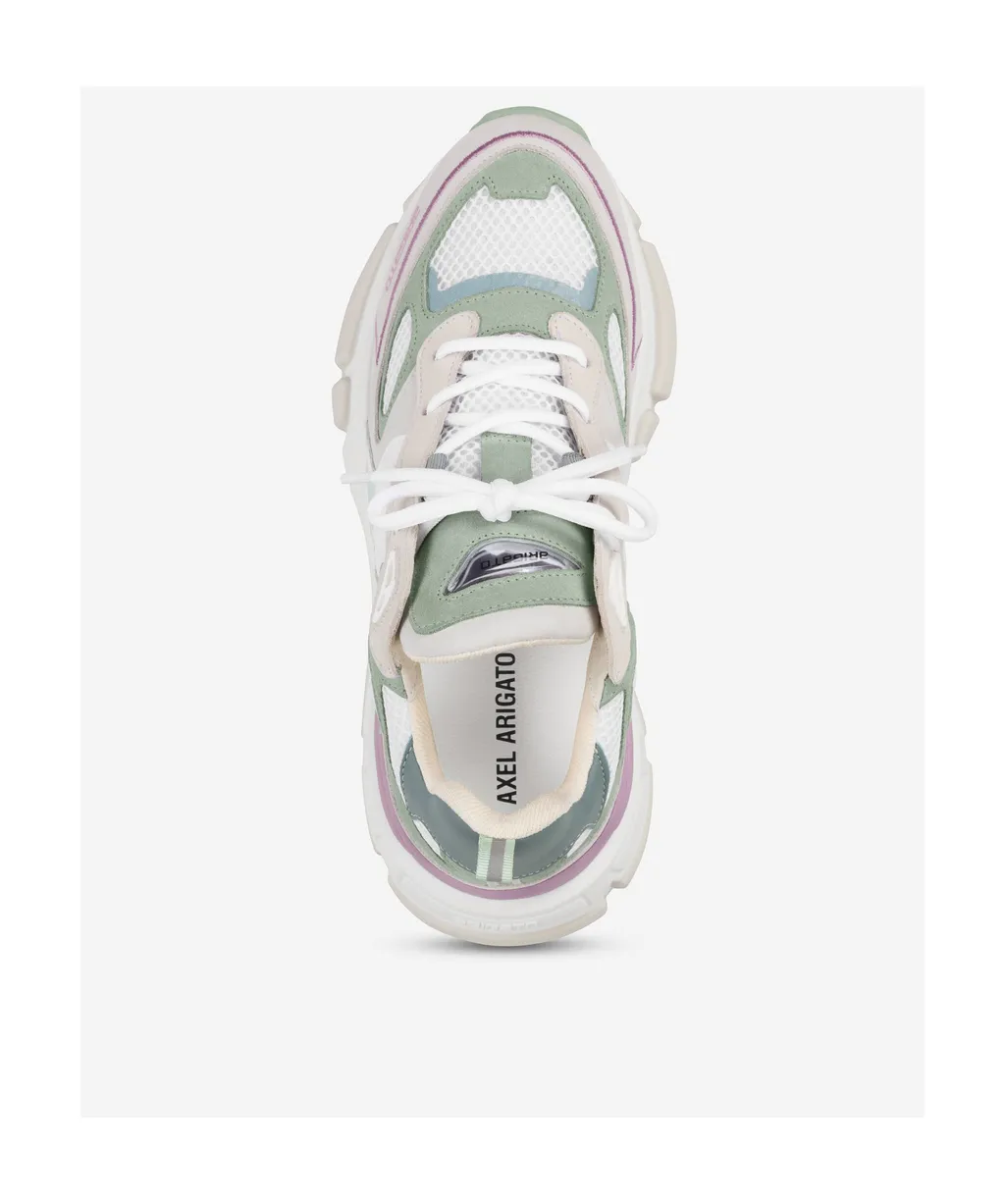 Sphere Panelled Lace-Up Sneakers