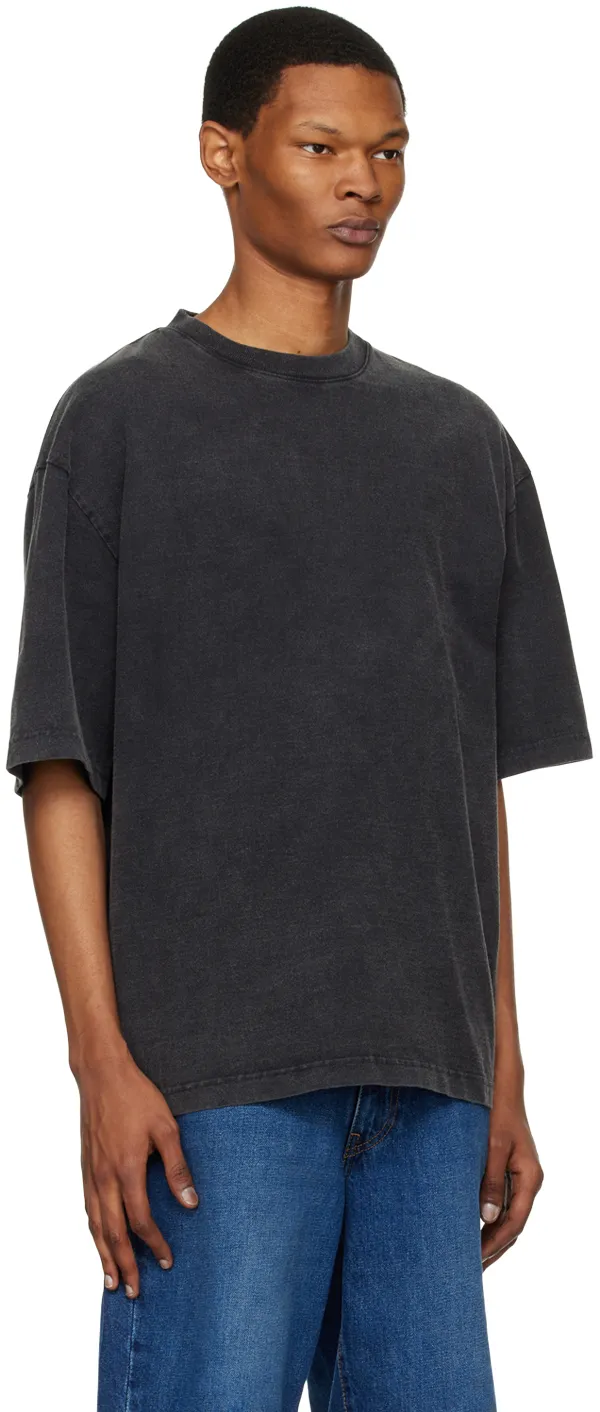 Typo Embroidered Oversized T-Shirt