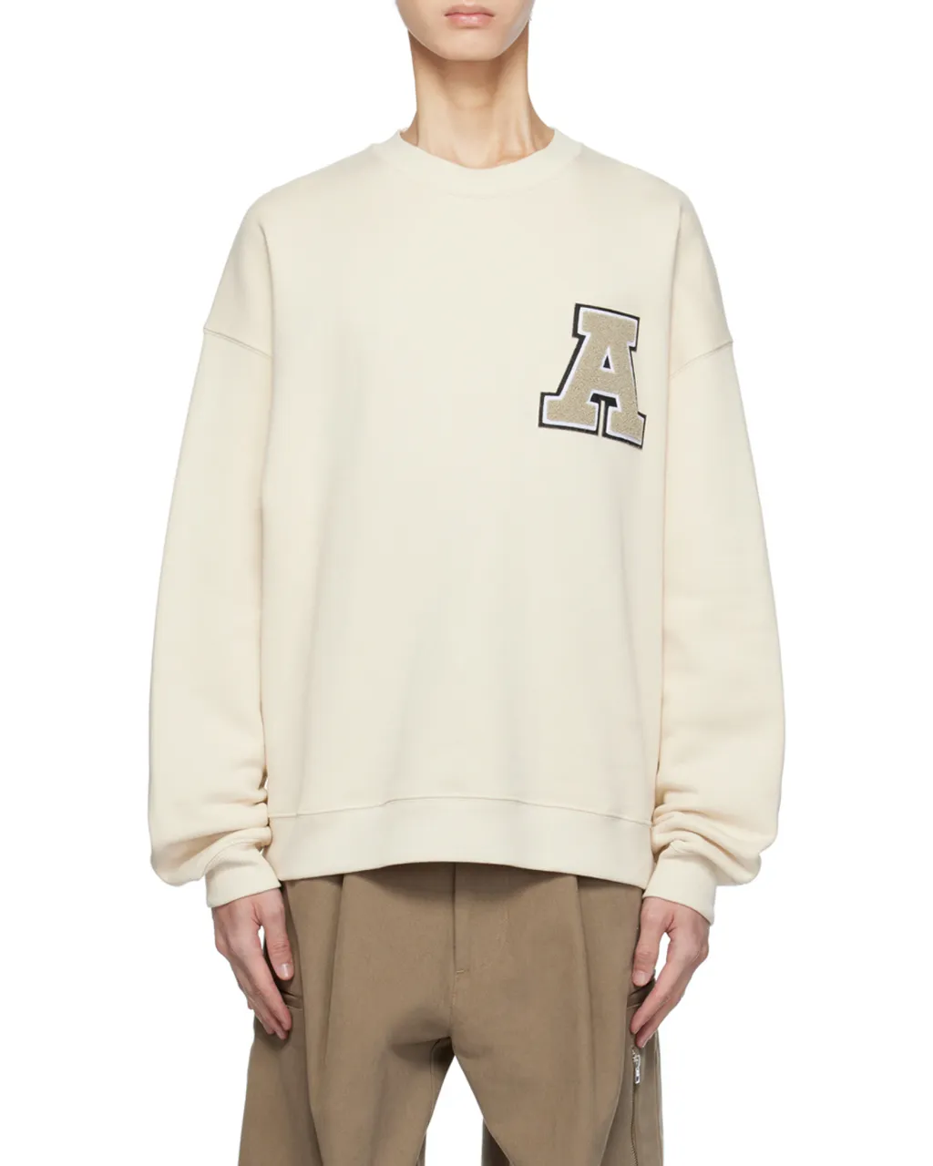 Team Logo Patch Crewneck Sweatshirt