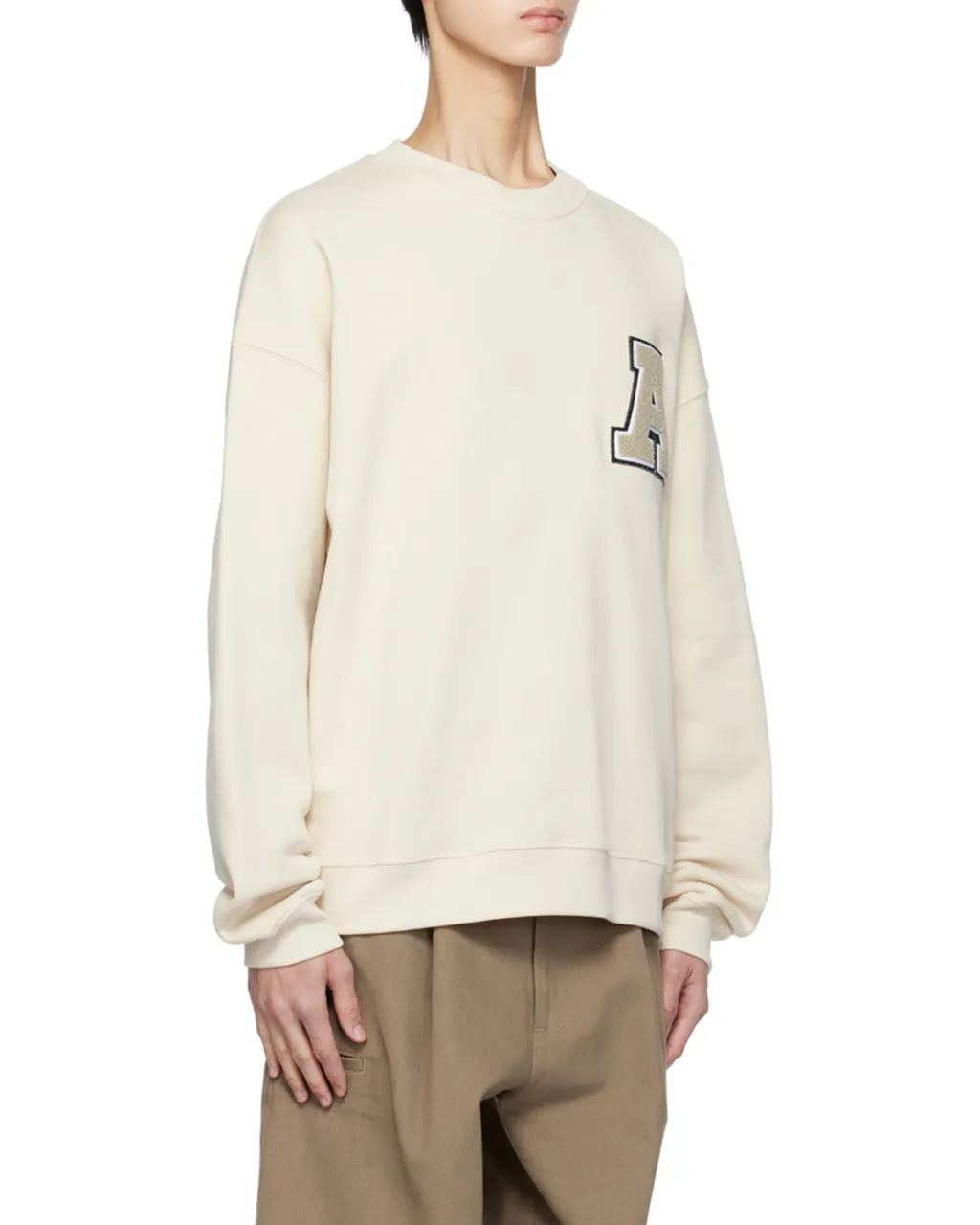 Team Logo Patch Crewneck Sweatshirt