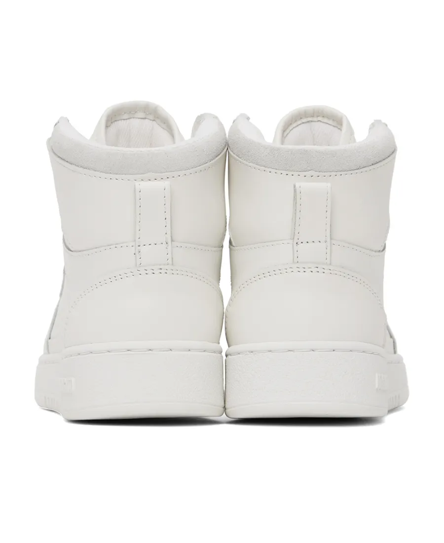 Dice Round Head High Top Casual Shoes