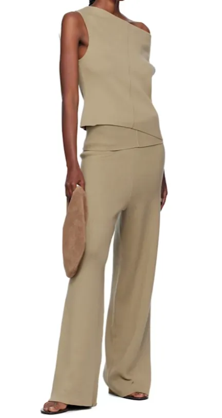 Strapless Seamed T-Shirt