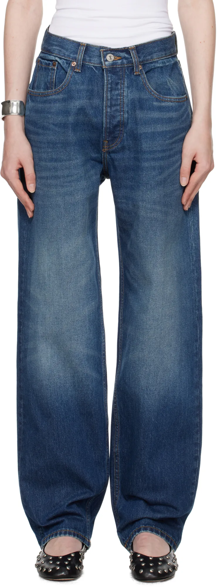 Wide-Leg Jeans
