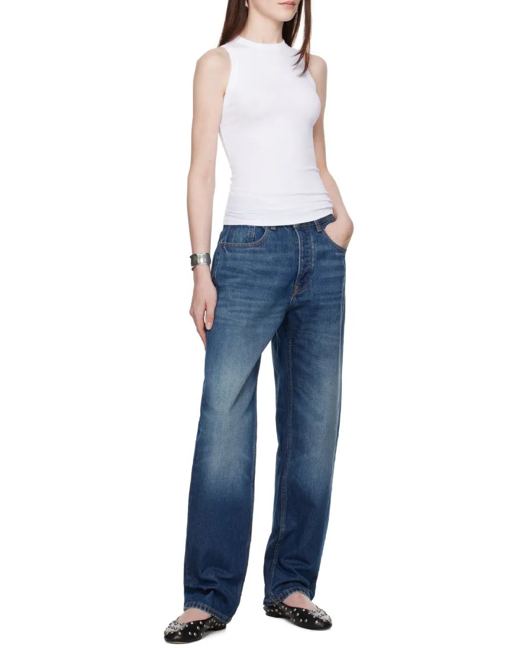 Wide-Leg Jeans
