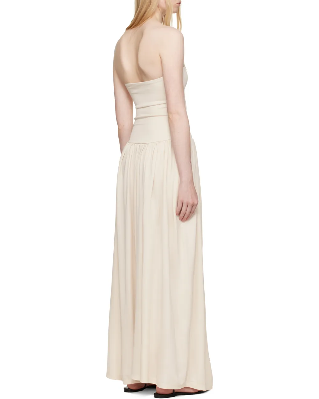 Strapless Midi Dress
