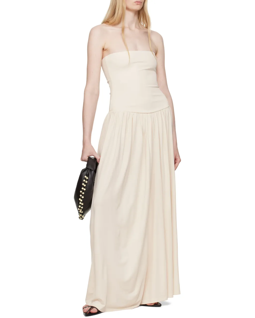 Strapless Midi Dress