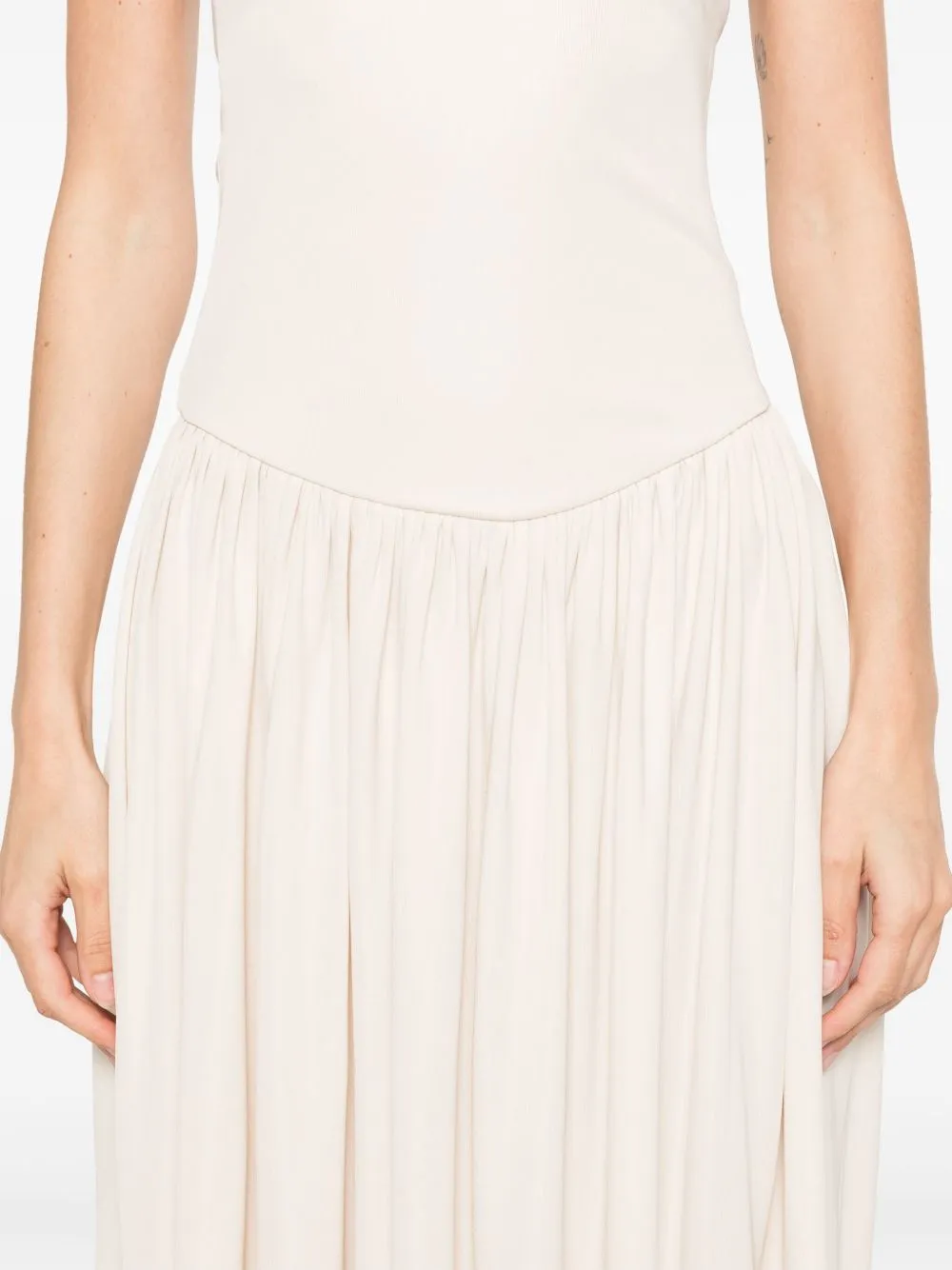 Strapless Midi Dress