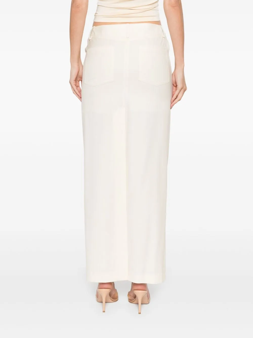 Twill Maxi Skirt