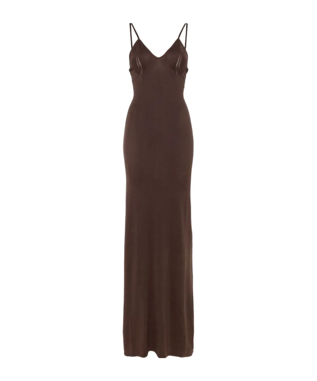 Knitted Ultra-Long Dress
