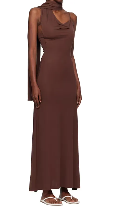 Halterneck Maxi Dress