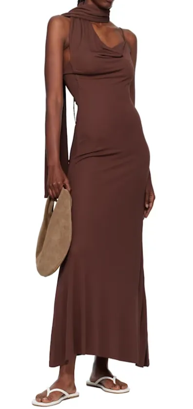 Halterneck Maxi Dress
