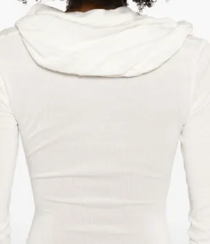 Fine-Knit Ultra-Long Dress