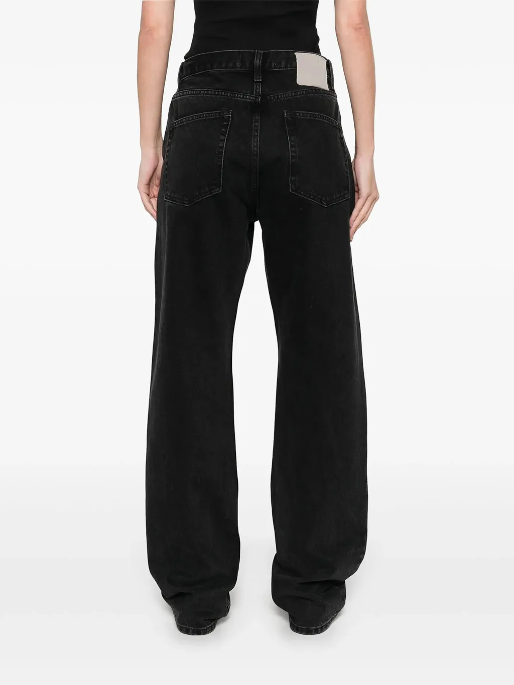 Waistband Denim Trousers