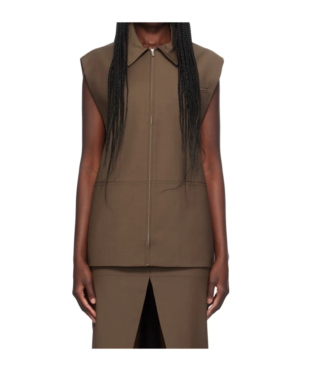 Elastical Plain Weave Jacket