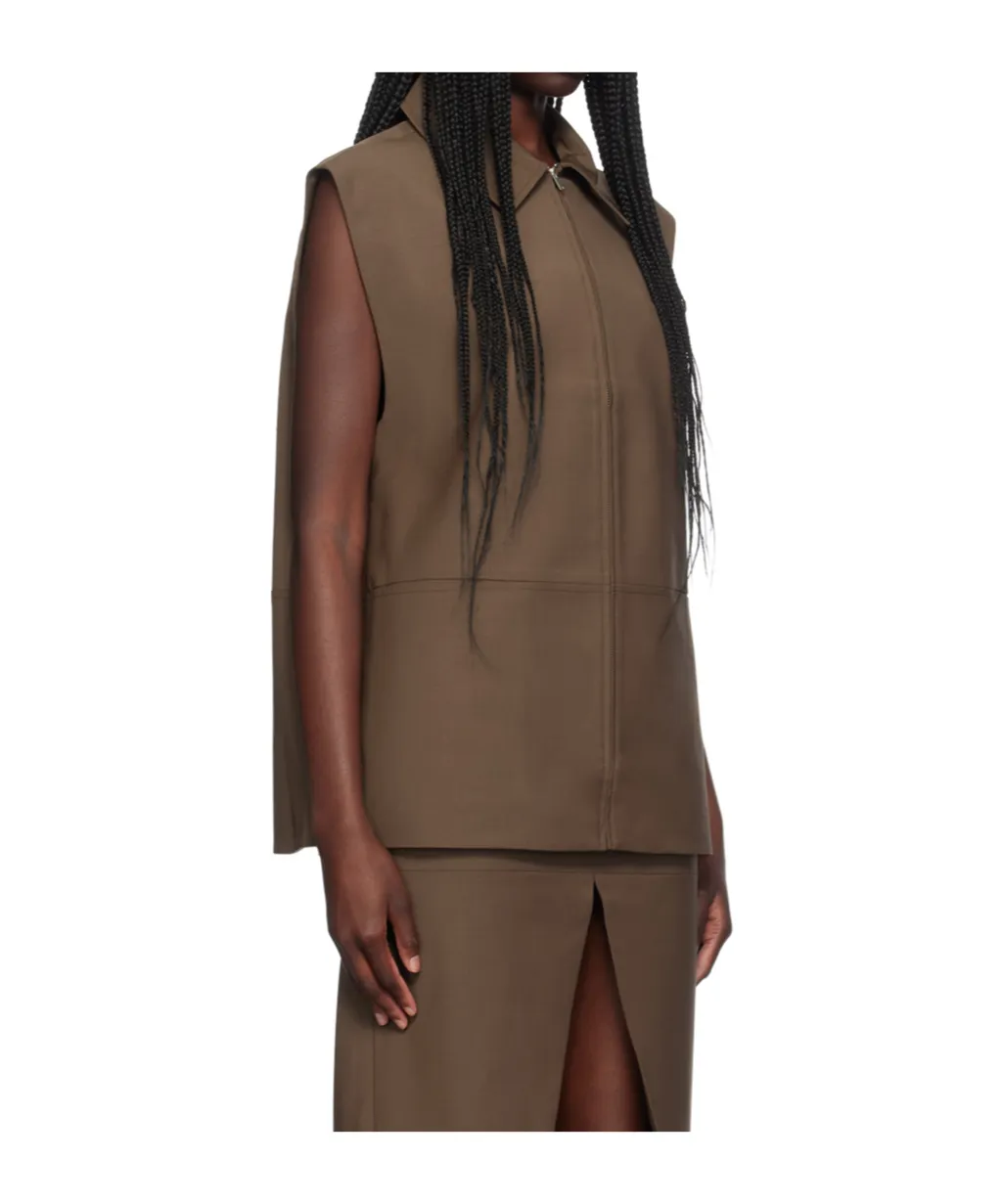 Elastical Plain Weave Jacket