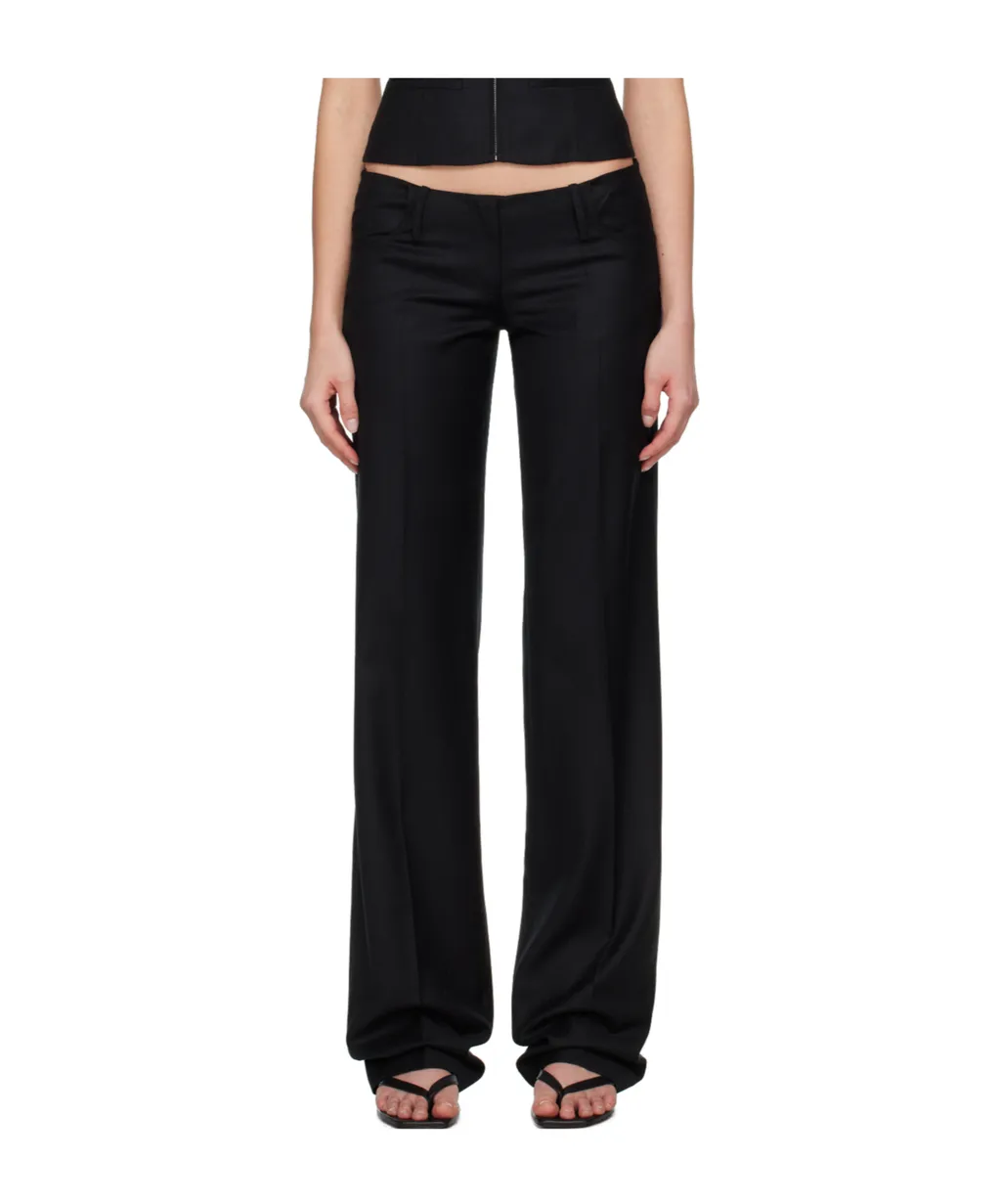 Casual Pants With Belt Loops