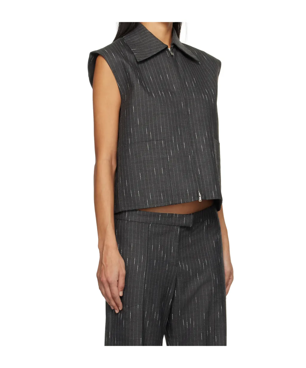 Elastic Twill Vest