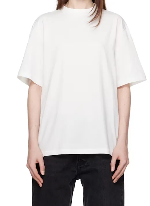 Plain Weave Knit T-Shirt