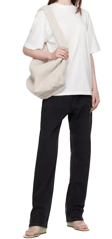 Plain Weave Knit T-Shirt