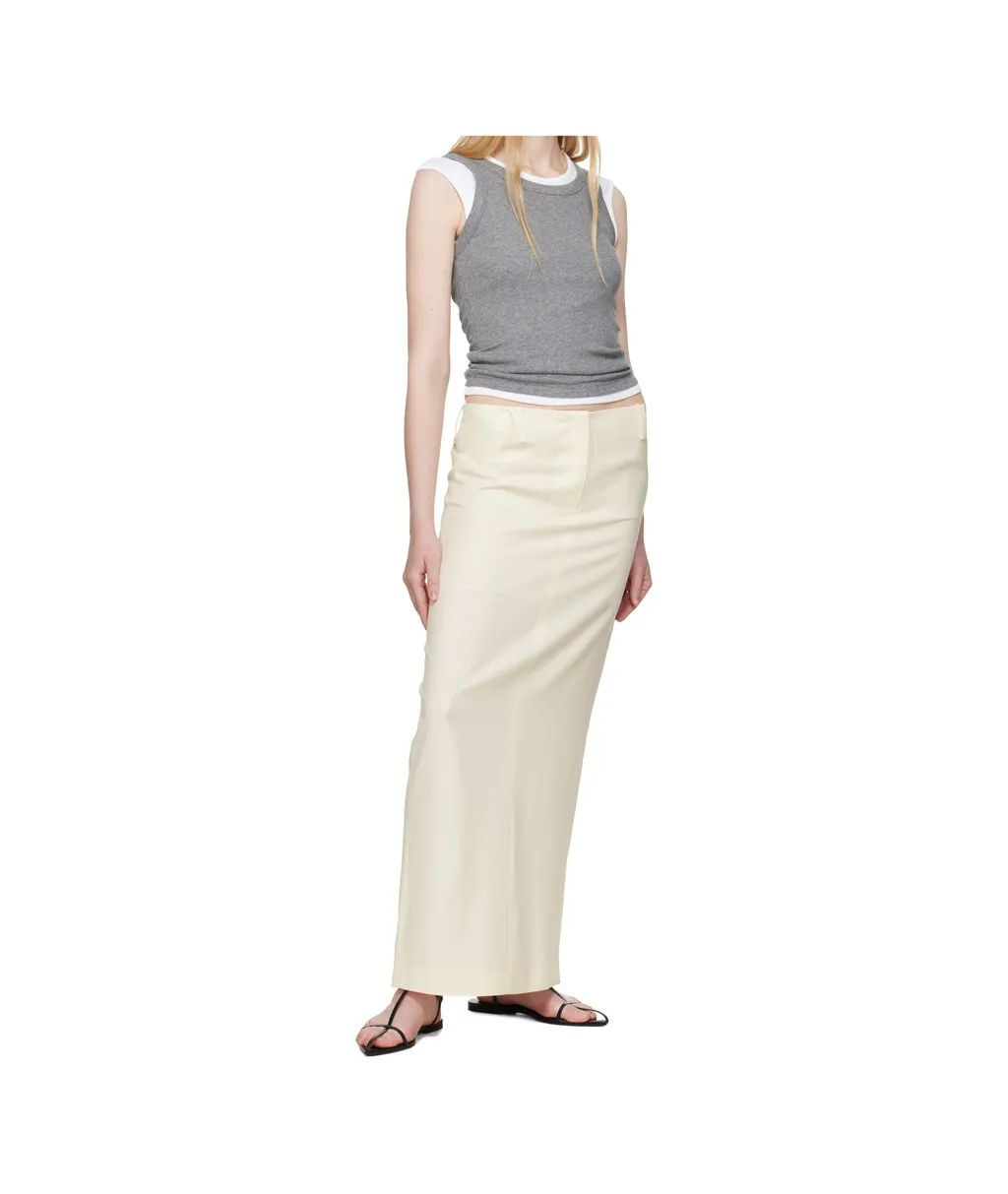 Scoop Neck Ribbed Tank Top