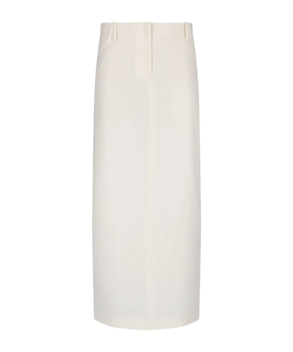 Slit Detailed Pencil Skirt