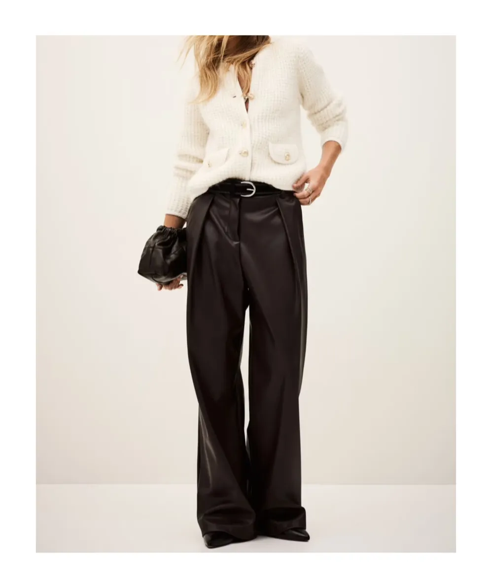 Button-Front Cardigan