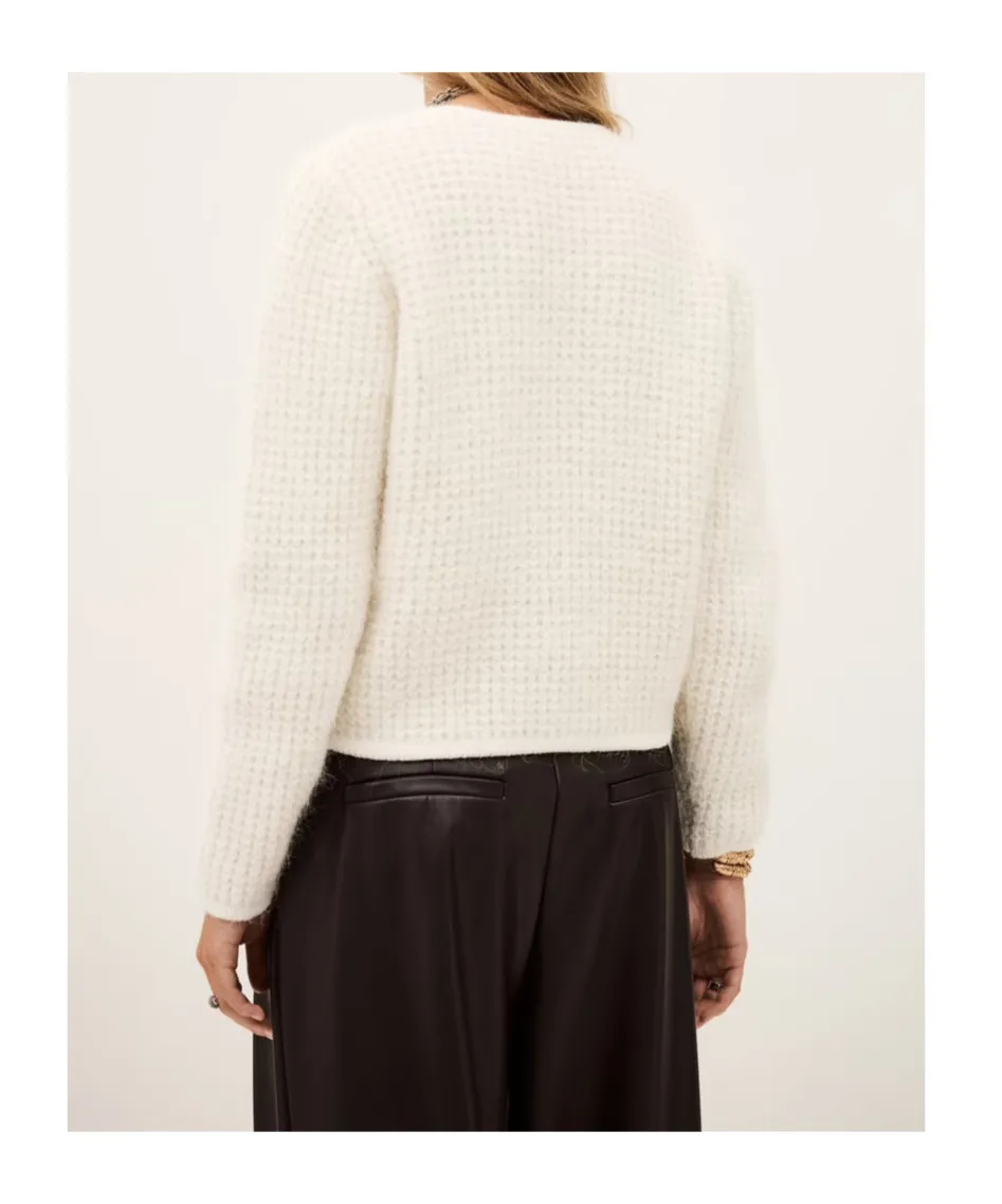 Button-Front Cardigan