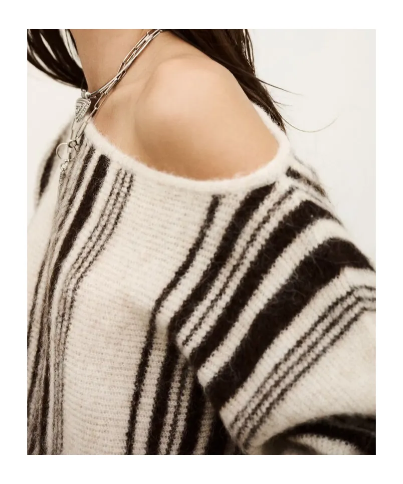 Off-The-Shoulder Sweater