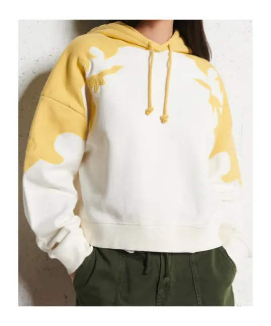 Hooded Long-Sleeved Sweatshirt
