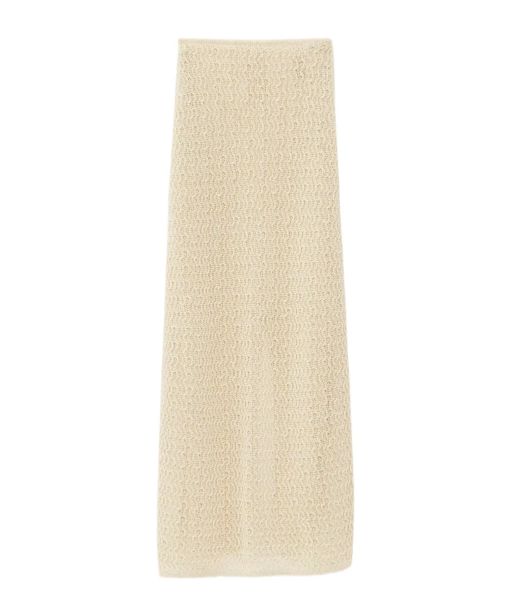 Hollow Textured Skirt