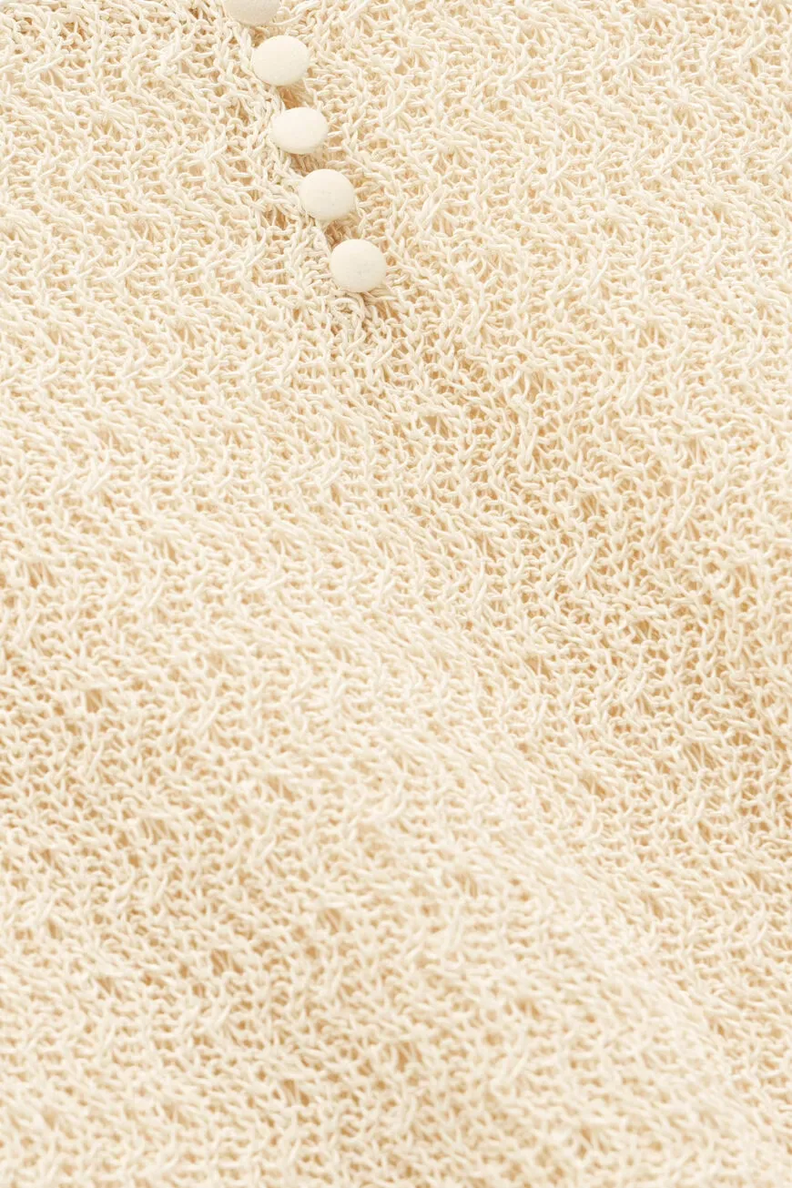 Hollow Textured Skirt