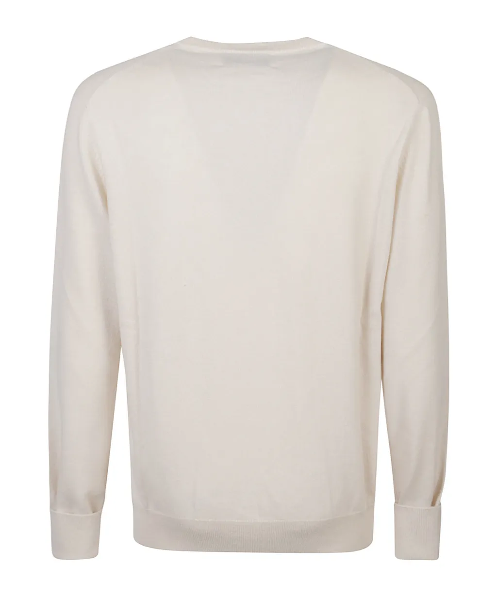 V-Neck Knitted Jumper