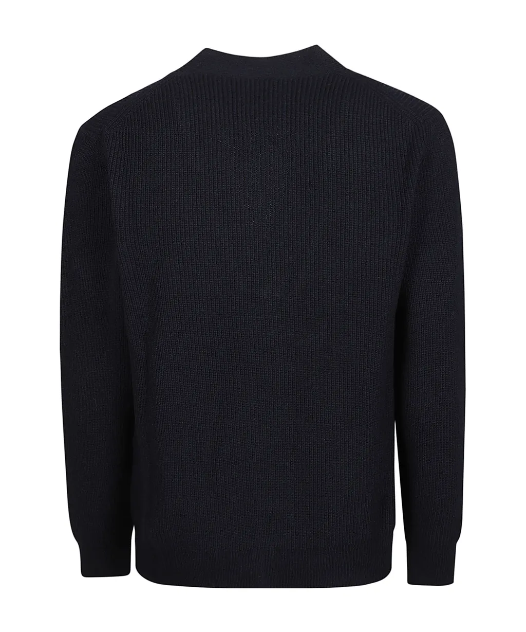 V-Neck Knitted Cardigan