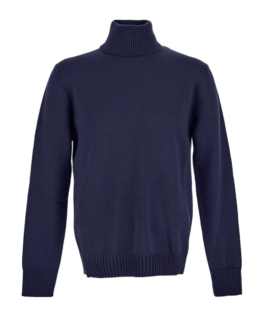 Roll-Neck Knitted Jumper