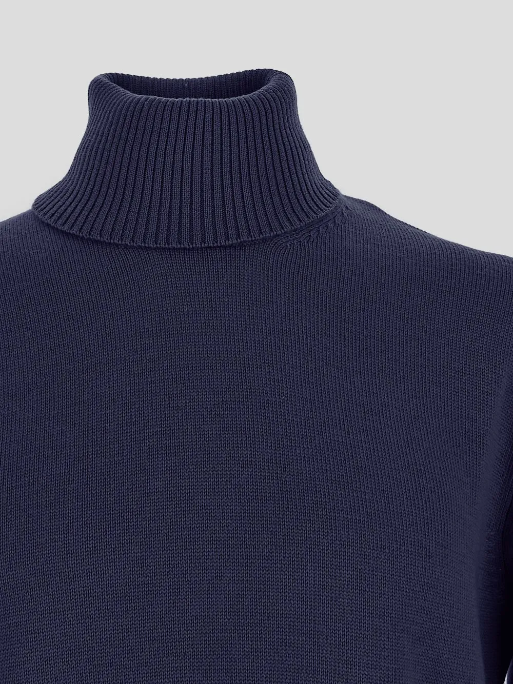 Roll-Neck Knitted Jumper