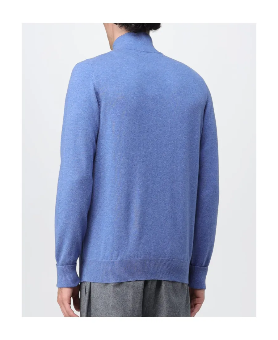 Half-Zip Knitted Jumper