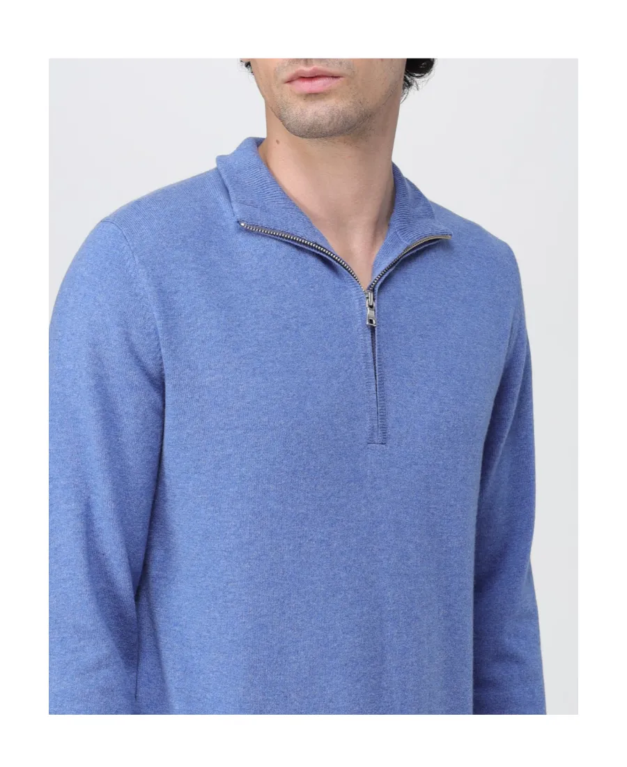 Half-Zip Knitted Jumper