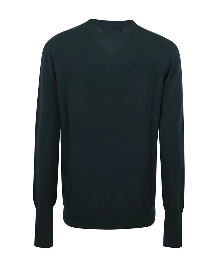 V-Neck Knitted Jumper