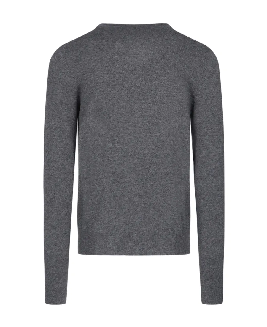 V-Neck Knitted Jumper