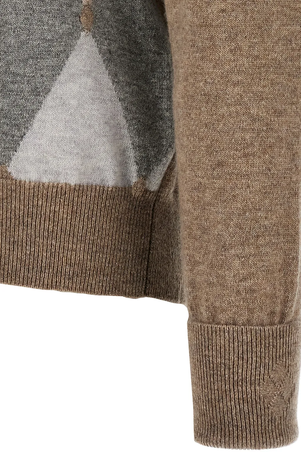 V-Neck Long-Sleeved Sweater