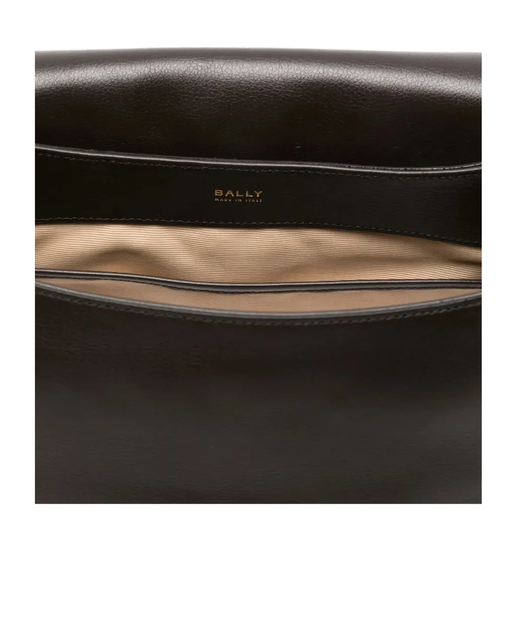 Buckle-Fastening Shoulder Bag