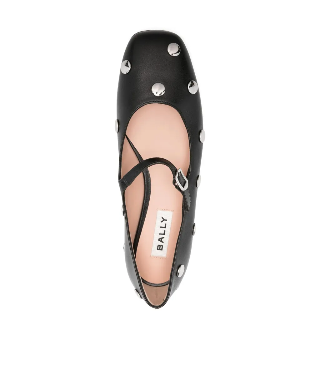Studded Ballet Flats