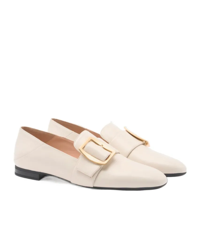 Buckled Flat Shoes