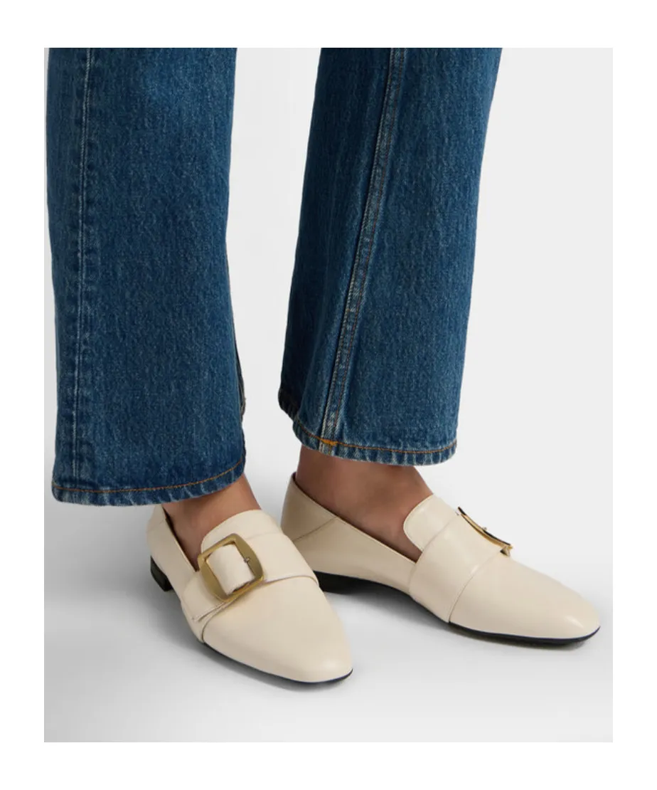 Buckled Flat Shoes
