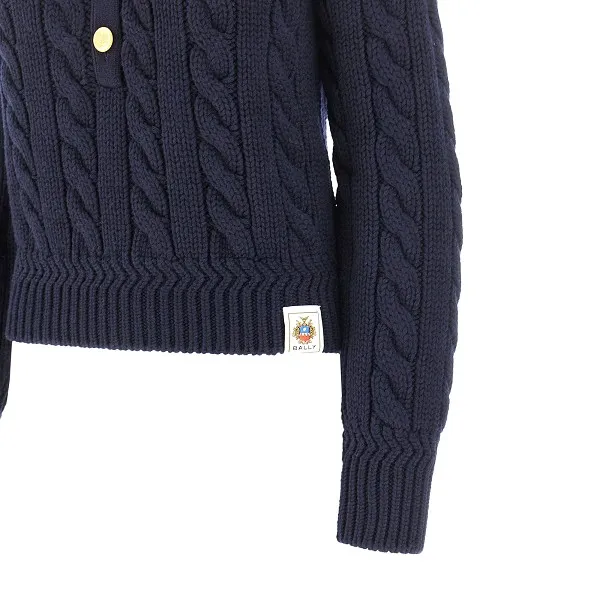 Logo Patch Buttoned Jumper