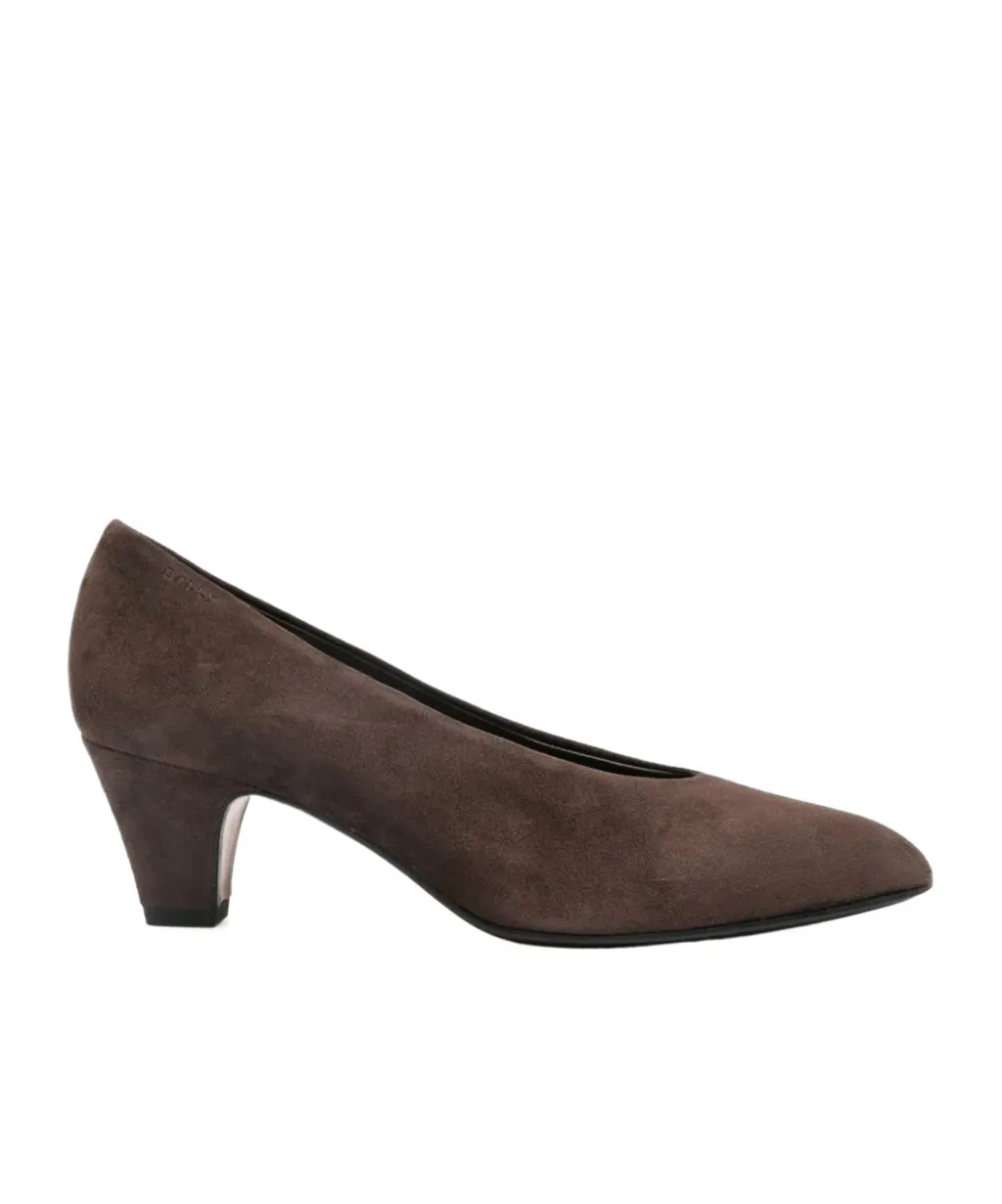 55Mm Suede Pointed-Toe Pumps