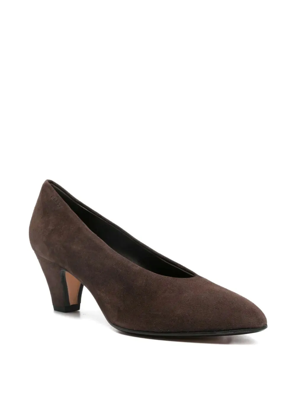 55Mm Suede Pointed-Toe Pumps